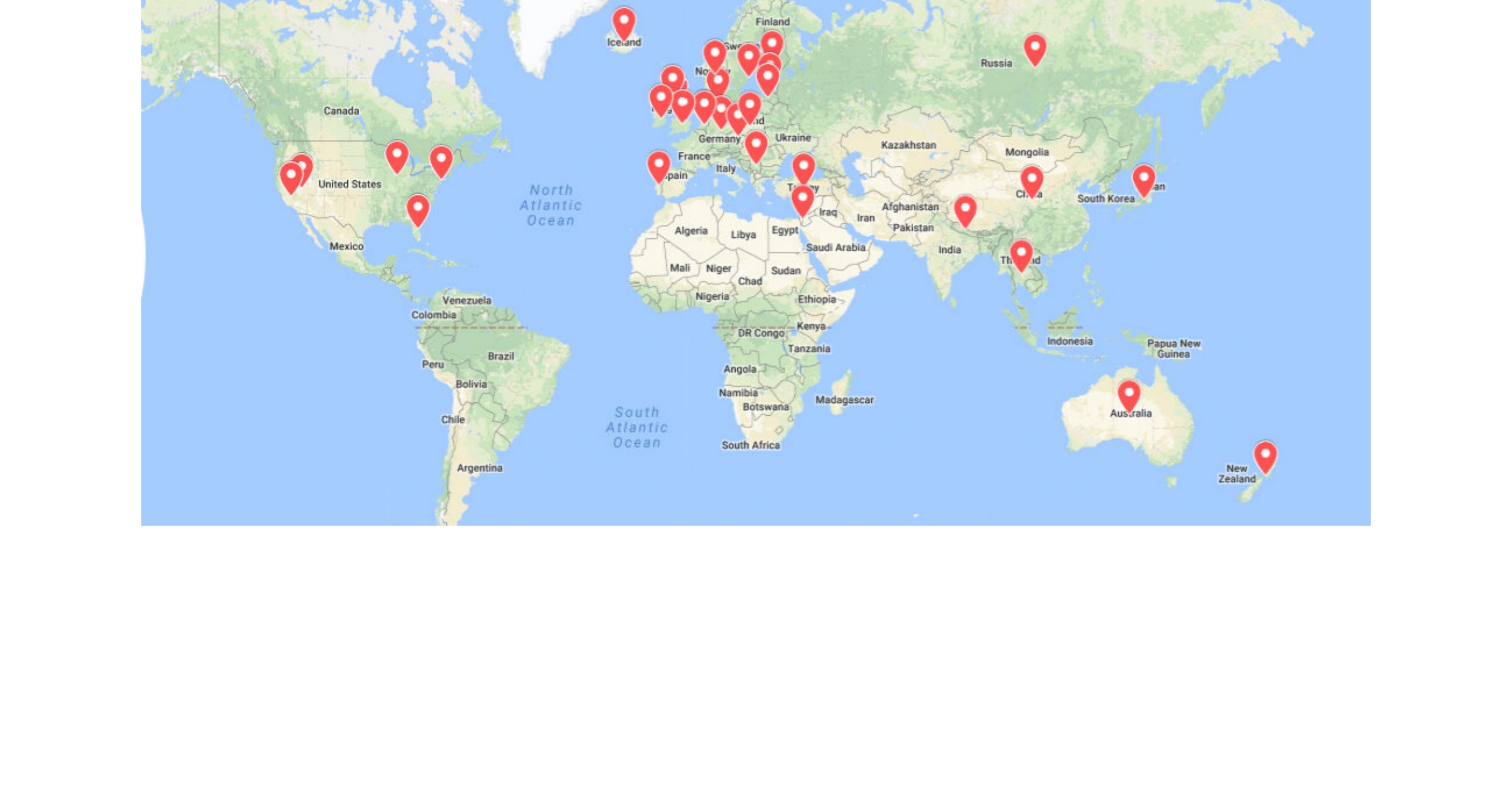 Over 600 F2F Scrum Classes Taught Around The World.